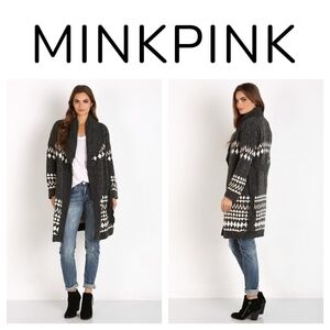 Minkpink Sweet Like Chocolate Cardigan Multi